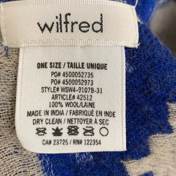 Wilfred 100% Wool Diamond Mosaic Scarf - Picture 3 of 4